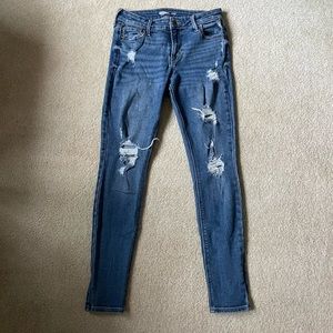 Old Navy Rockstar Skinny Jean with Distressing